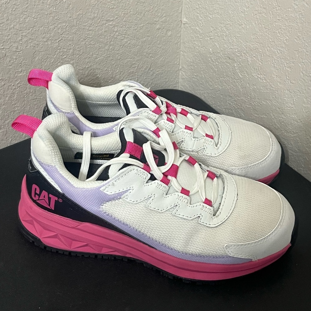CAT Caterpillar  Women's Streamline Runner Carbon Composite Toe Work Shoes size5